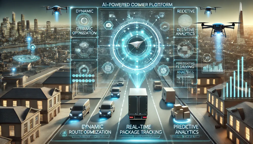 AI-powered courier platforms